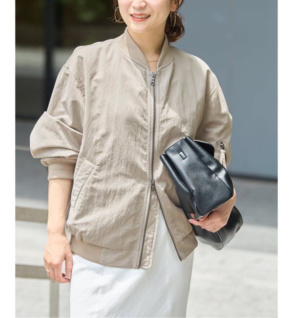 JOURNAL STANDARD「【洗える】Easy Light MA-1」|ブルゾン・スタジャン|グレーA