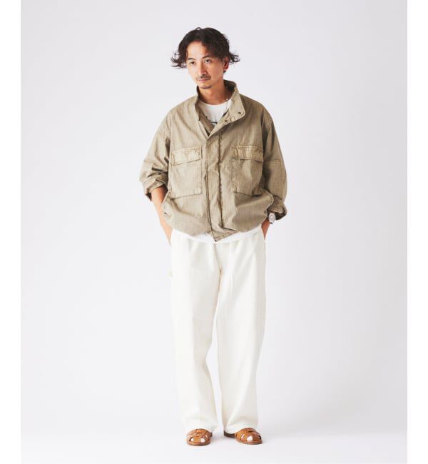 JOURNAL STANDARD relume「フェード加工 BDU リップストップ ジャケット」|ミリタリージャケット|