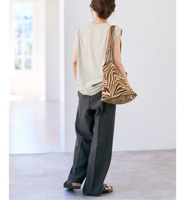 Spick and Span「《新色有り / 追加》ATON/エイトン FRESCA SINGLE JERSEY TANK TOP」|タンクトップ|