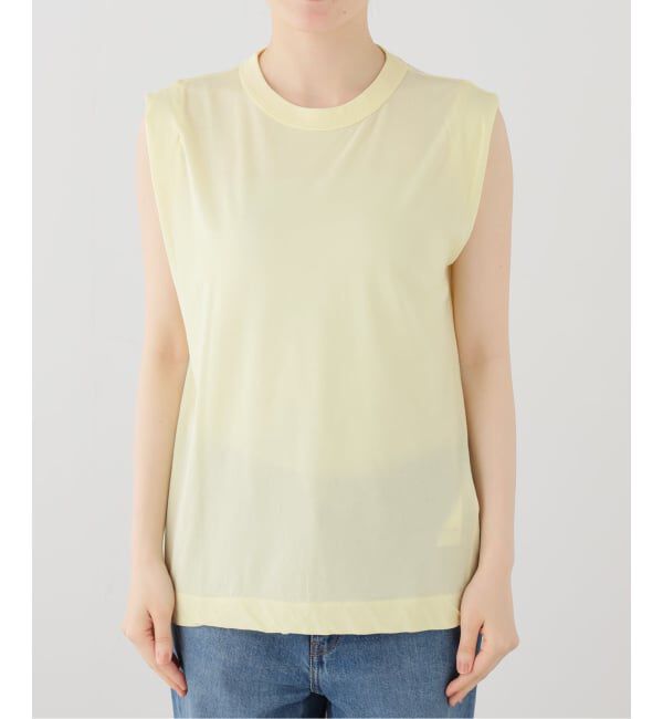 Spick and Span「《新色有り / 追加》ATON/エイトン FRESCA SINGLE JERSEY TANK TOP」|タンクトップ|