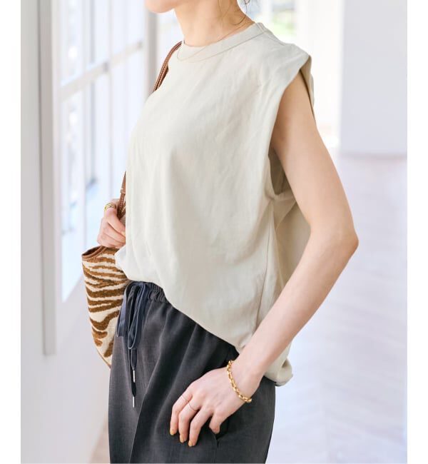 Spick and Span「《新色有り / 追加》ATON/エイトン FRESCA SINGLE JERSEY TANK TOP」|タンクトップ|