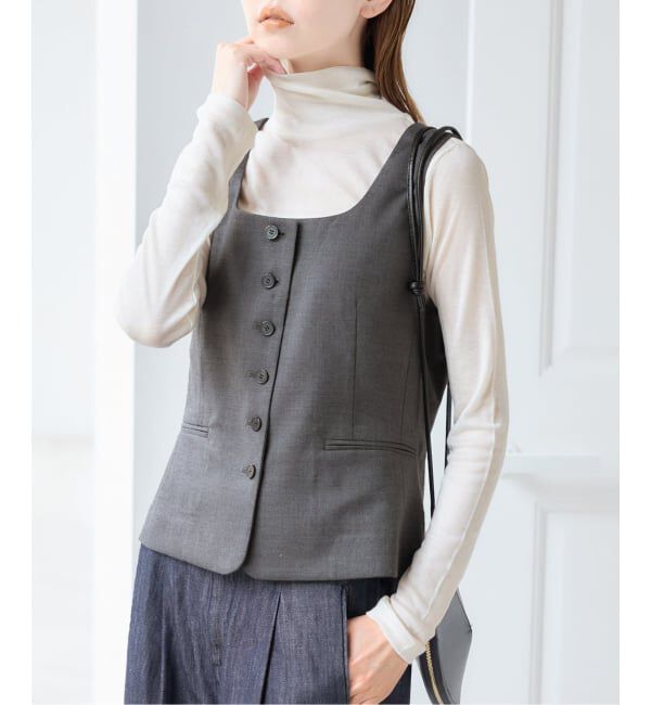 U by SPICK&SPAN「《予約》ツイルストレッチベスト」|その他|