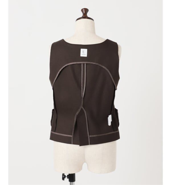 U by SPICK&SPAN「《予約》ツイルストレッチベスト」|その他|