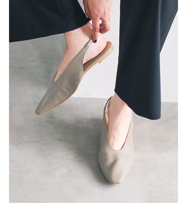 Spick and Span「《WEB限定カラー有り》Spick & Span スプリングバックフラット」|パンプス|