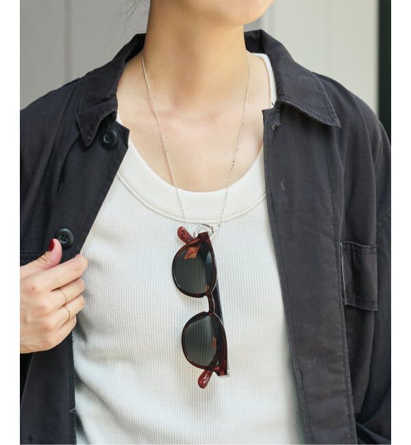 Spick and Span「《別注》BASENOTES / ベースノート グラスフォルダーネックレス*」|ネックレス|