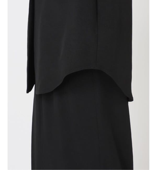 NOBLE「《WEB&一部店舗限定追加》ELENI/エルニ ライトクロスジャケット」|ノーカラージャケット|