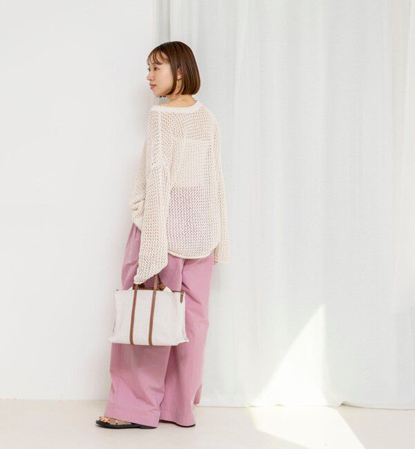 NOLLEY'S「【一部WEB限定サイズ】《撥水》ウォッシャブル撥水ワイドラップパンツ」|その他|