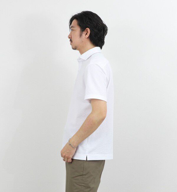 NOLLEY'S goodman「【BECシリーズ】《ビジカジ対応》サッカーテープポロシャツ / ビズポロ /26SS」|ポロシャツ|