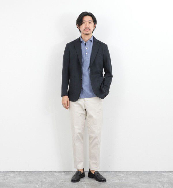 NOLLEY'S goodman「【BECシリーズ】《ビジカジ対応》サッカーテープポロシャツ / ビズポロ /26SS」|ポロシャツ|