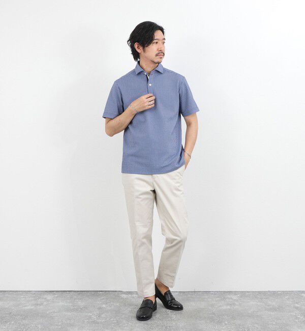 NOLLEY'S goodman「【BECシリーズ】《ビジカジ対応》サッカーテープポロシャツ / ビズポロ /26SS」|ポロシャツ|