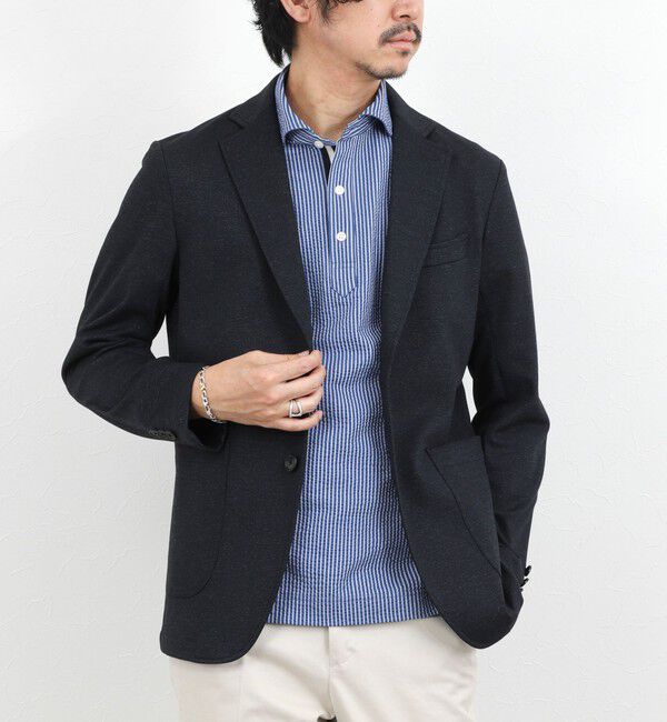 NOLLEY'S goodman「【BECシリーズ】《ビジカジ対応》サッカーテープポロシャツ / ビズポロ /26SS」|ポロシャツ|