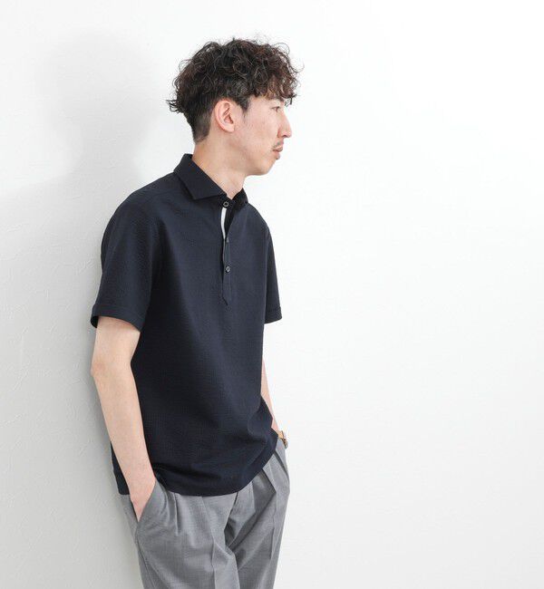 NOLLEY'S goodman「【BECシリーズ】《ビジカジ対応》サッカーテープポロシャツ / ビズポロ /26SS」|ポロシャツ|