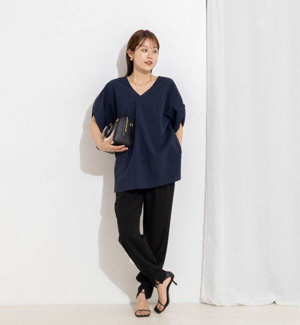 NOLLEY'S「【WEB＆一部店舗限定カラー】《セットアップ対応》ジョーゼットジョガーパンツ」|チノ|