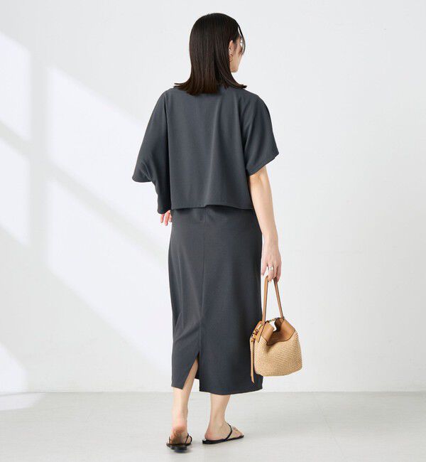 NOLLEY'S「《アンサンブル対応》ウォッシャブルイージーケアカノコケーププルオーバー」|Tシャツ・カットソー|