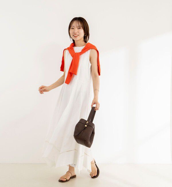 NOLLEY'S「【MARILYN MOON/マリリーンムーン】ledder lace handkerchief skirt dress」|ワンピース|