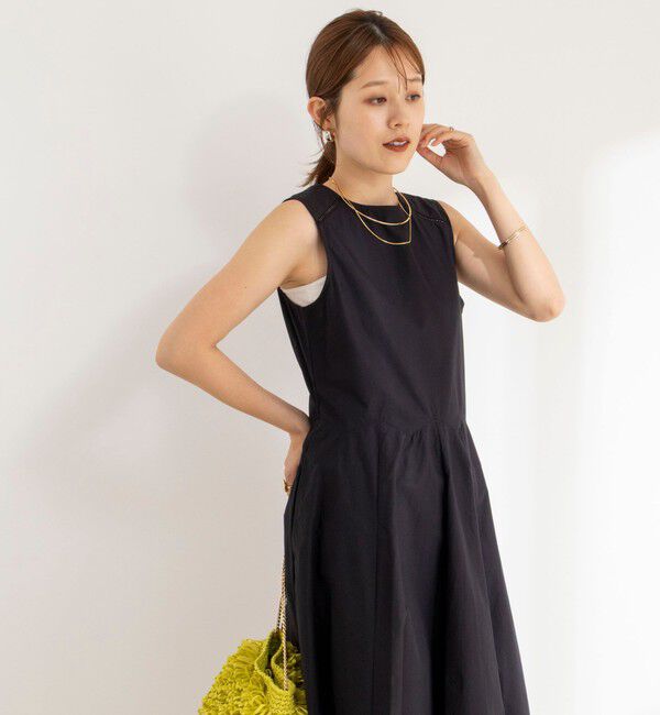 NOLLEY'S「【MARILYN MOON/マリリーンムーン】ledder lace handkerchief skirt dress」|ワンピース|