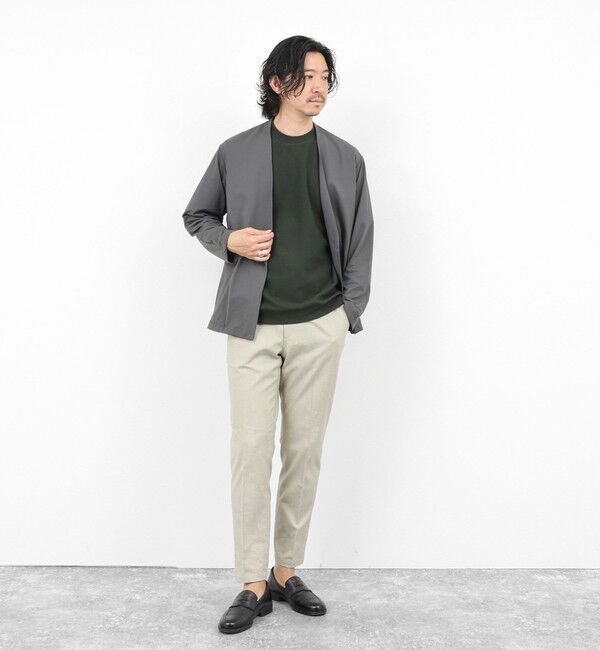 NOLLEY'S goodman「《ビジカジ対応》ローゼンジカノコ 抗菌防臭CN ドレスTシャツ 26SS」|Tシャツ・カットソー|