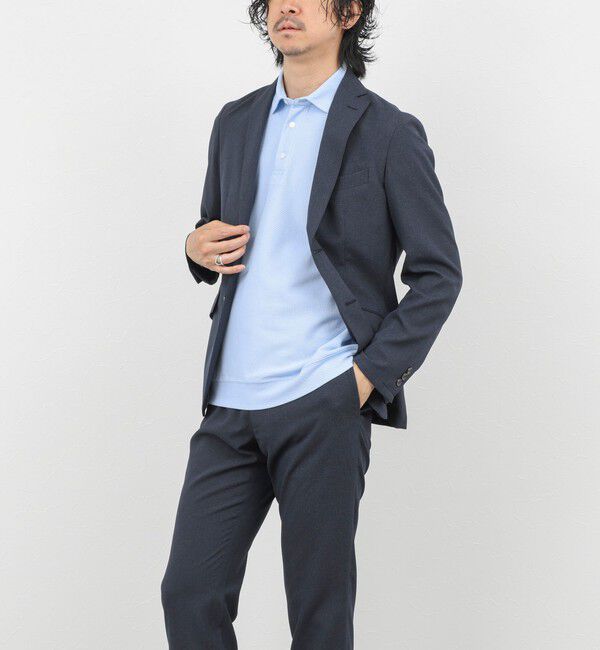 NOLLEY'S goodman「《ビジカジ対応》ローゼンジカノコ 抗菌防臭ドレスポロシャツ / ビズポロ 26SS」|ポロシャツ|