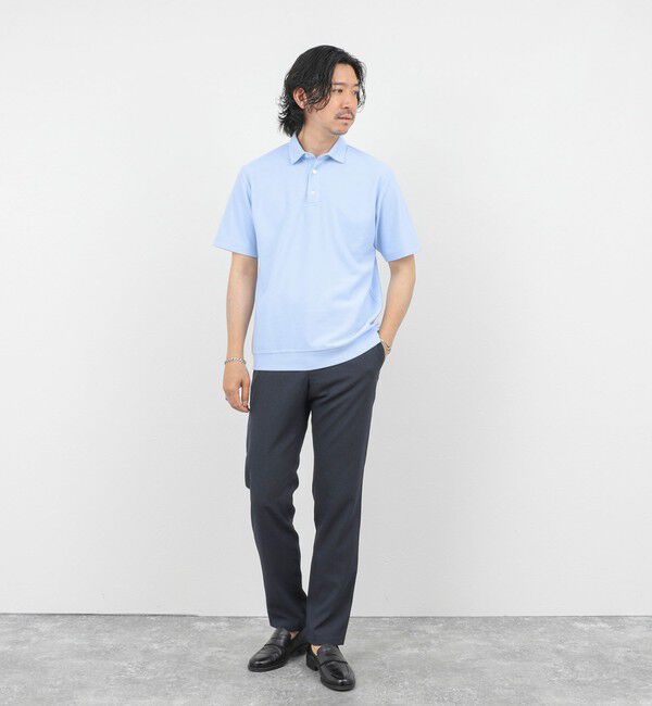 NOLLEY'S goodman「《ビジカジ対応》ローゼンジカノコ 抗菌防臭ドレスポロシャツ / ビズポロ 26SS」|ポロシャツ|