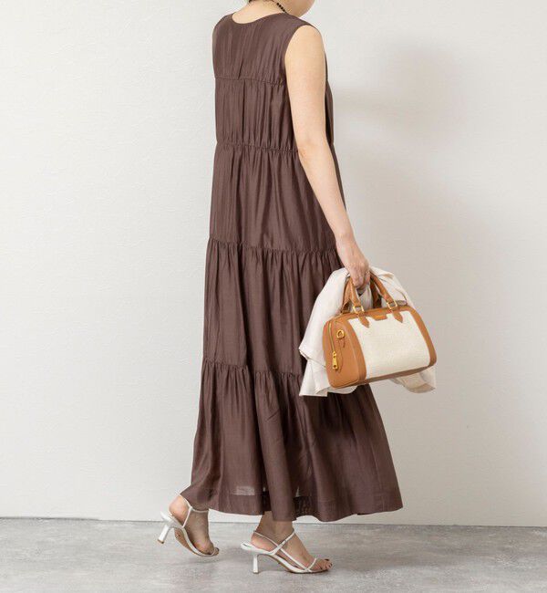 NOLLEY'S sophi「 【一部WEB限定カラー】ウォッシャブルシアーローンティアード2WAYワンピース」|ワンピース|