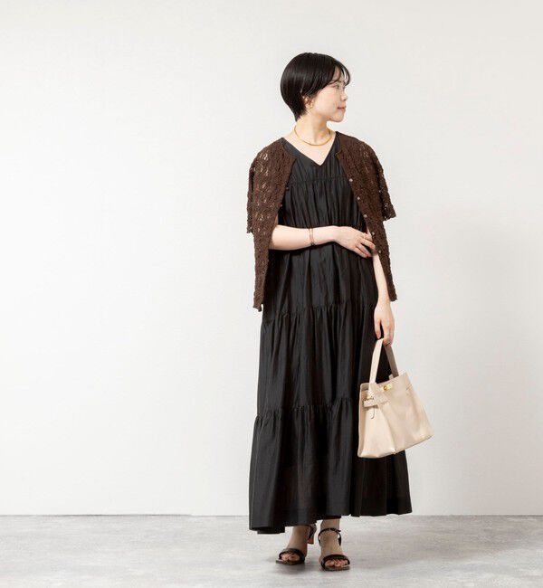 NOLLEY'S sophi「 【一部WEB限定カラー】ウォッシャブルシアーローンティアード2WAYワンピース」|ワンピース|