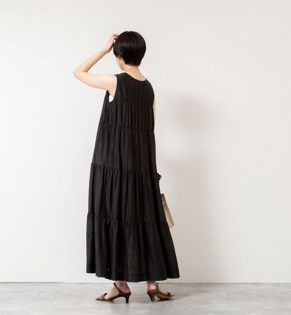 NOLLEY'S sophi「 【一部WEB限定カラー】ウォッシャブルシアーローンティアード2WAYワンピース」|ワンピース|