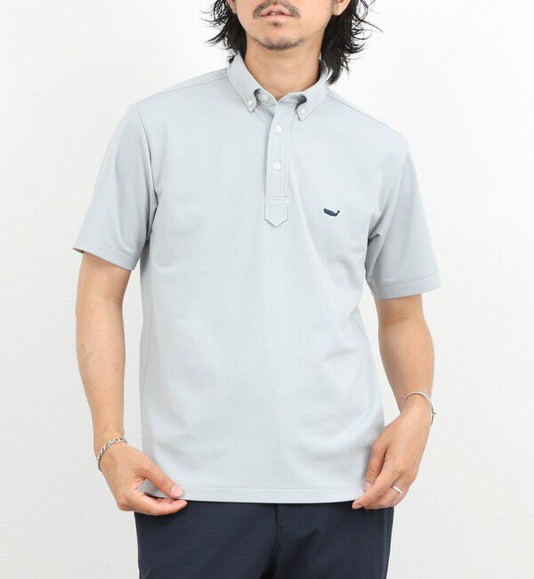 NOLLEY'S goodman「《ビジカジ対応》クジラ Polo ボタンダウンポロシャツ 26SS」|ポロシャツ|