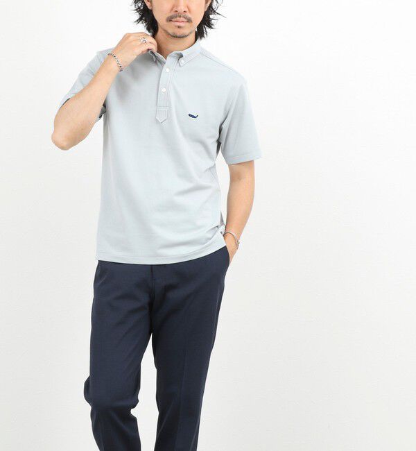 NOLLEY'S goodman「《ビジカジ対応》クジラ Polo ボタンダウンポロシャツ 26SS」|ポロシャツ|