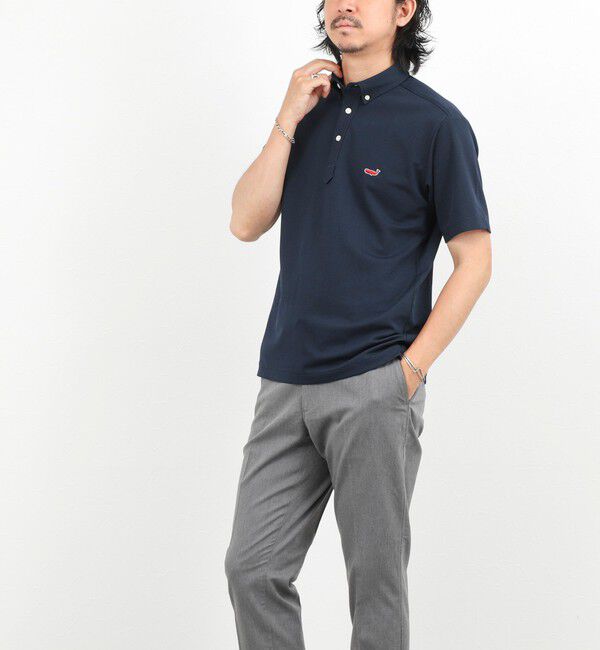 NOLLEY'S goodman「《ビジカジ対応》クジラ Polo ボタンダウンポロシャツ 26SS」|ポロシャツ|