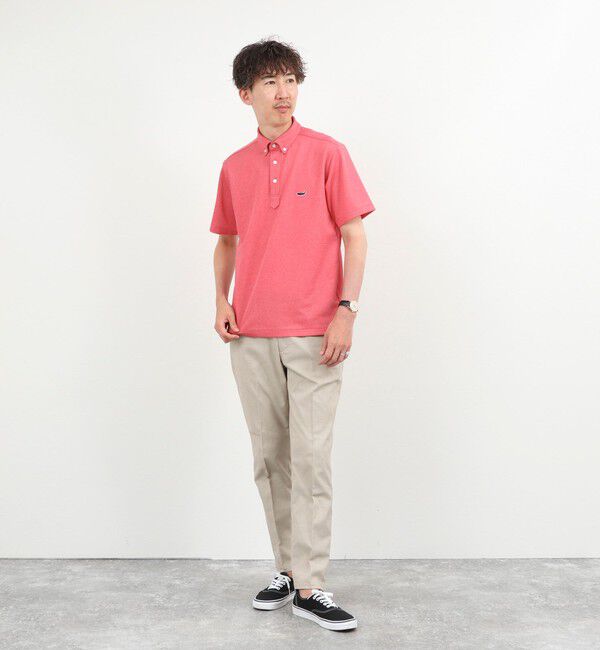 NOLLEY'S goodman「《ビジカジ対応》クジラ Polo ボタンダウンポロシャツ 26SS」|ポロシャツ|