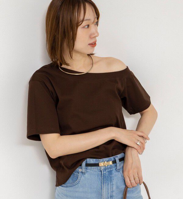 NOLLEY'S sophi「【PROTAGONISTA/プロタゴニスタ】オフショル2WAYTee」|Tシャツ・カットソー|