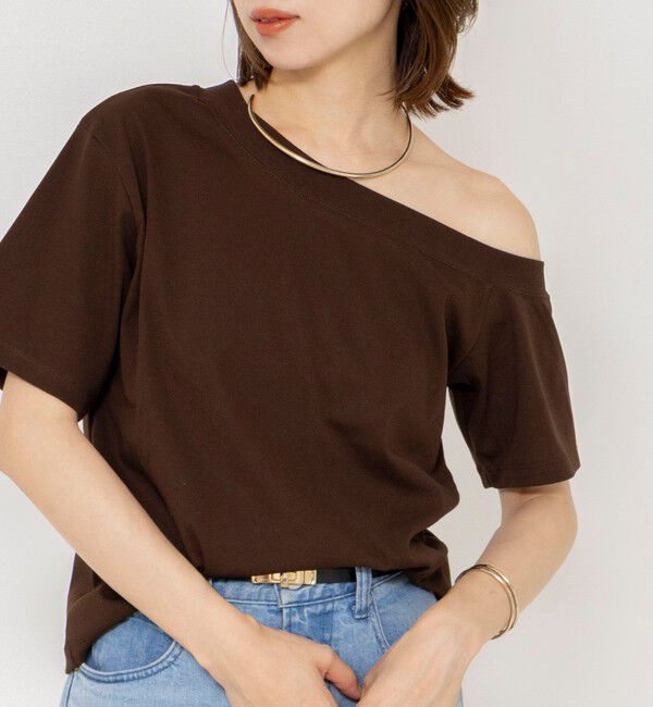 NOLLEY'S sophi「【PROTAGONISTA/プロタゴニスタ】オフショル2WAYTee」|Tシャツ・カットソー|