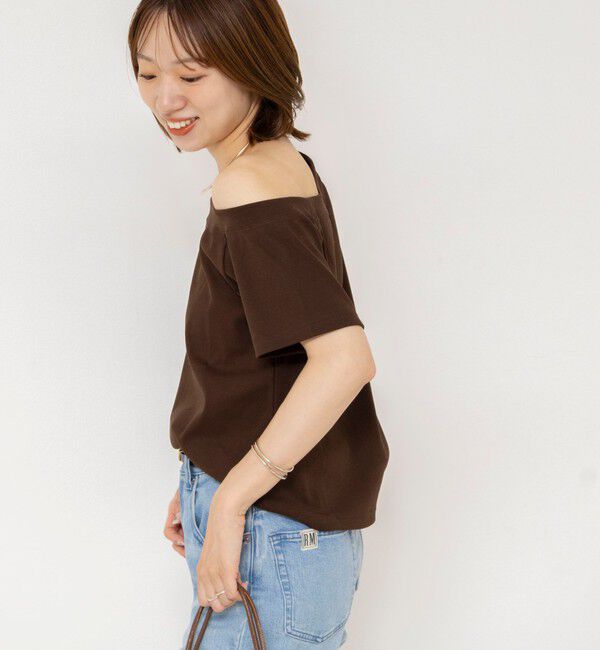 NOLLEY'S sophi「【PROTAGONISTA/プロタゴニスタ】オフショル2WAYTee」|Tシャツ・カットソー|