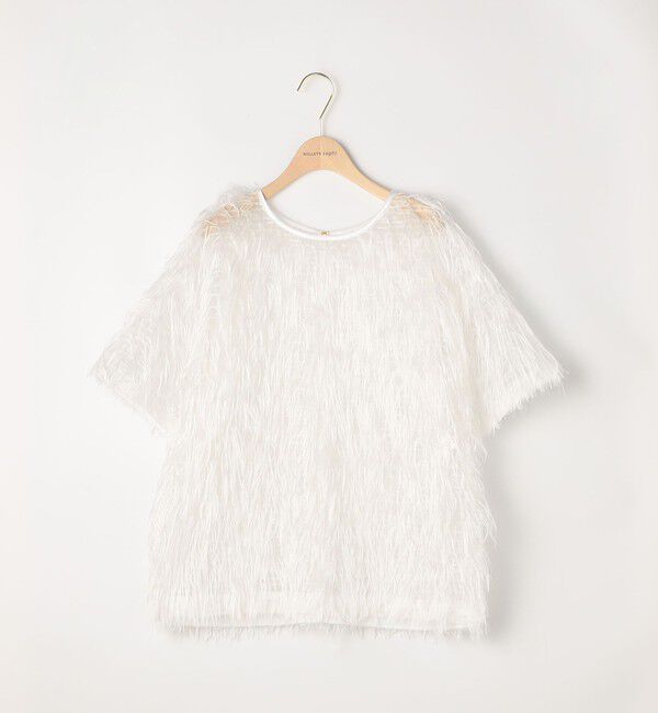 NOLLEY'S sophi「ウォッシャブルシアーロングフェザー両前Tブラウス」|シャツ・ブラウス|