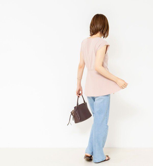 NOLLEY'S sophi「《セットアップ対応》ウォッシャブルペプラムプルオーバー」|ニット・セーター|