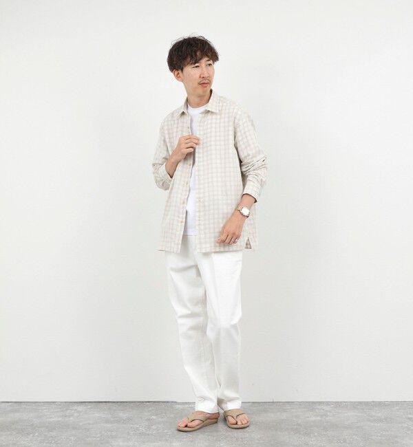 NOLLEY'S goodman「ダブルガーゼ レギュラーカラーオーバーシャツ 26AW」|シャツ・ブラウス|