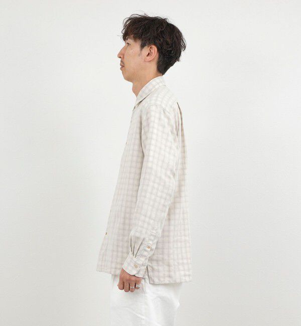 NOLLEY'S goodman「ダブルガーゼ レギュラーカラーオーバーシャツ 26AW」|シャツ・ブラウス|