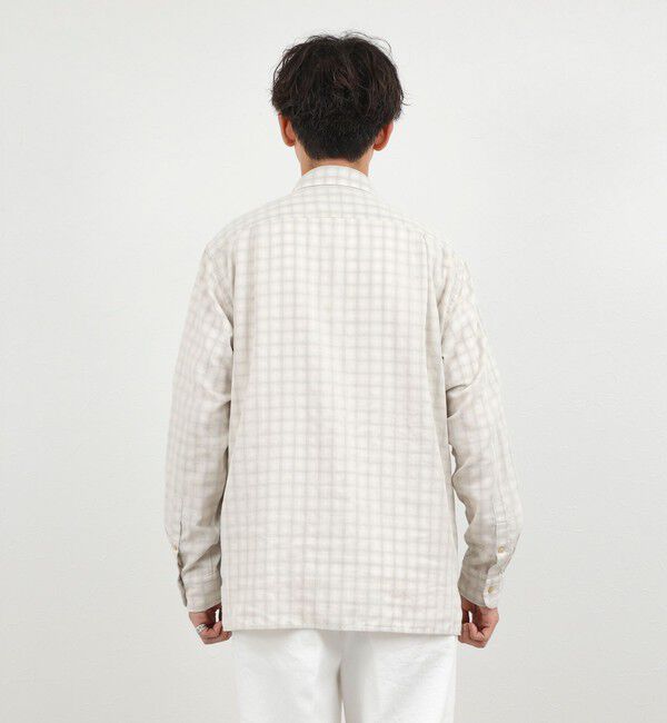 NOLLEY'S goodman「ダブルガーゼ レギュラーカラーオーバーシャツ 26AW」|シャツ・ブラウス|