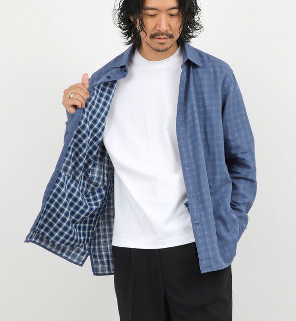NOLLEY'S goodman「ダブルガーゼ レギュラーカラーオーバーシャツ 26AW」|シャツ・ブラウス|