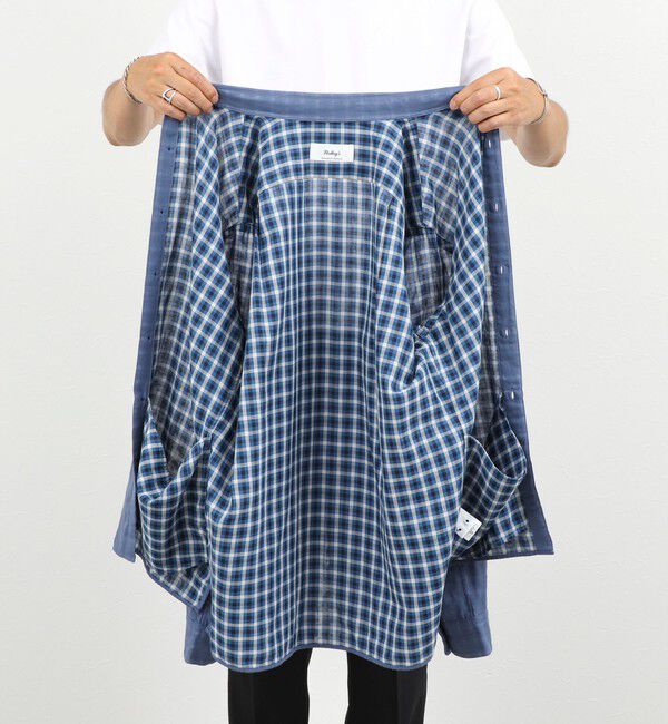 NOLLEY'S goodman「ダブルガーゼ レギュラーカラーオーバーシャツ 26AW」|シャツ・ブラウス|