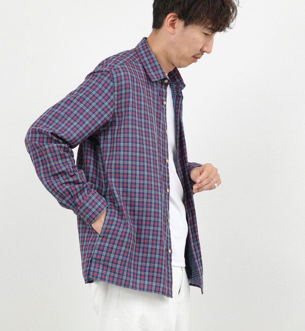 NOLLEY'S goodman「ダブルガーゼ レギュラーカラーオーバーシャツ 26AW」|シャツ・ブラウス|