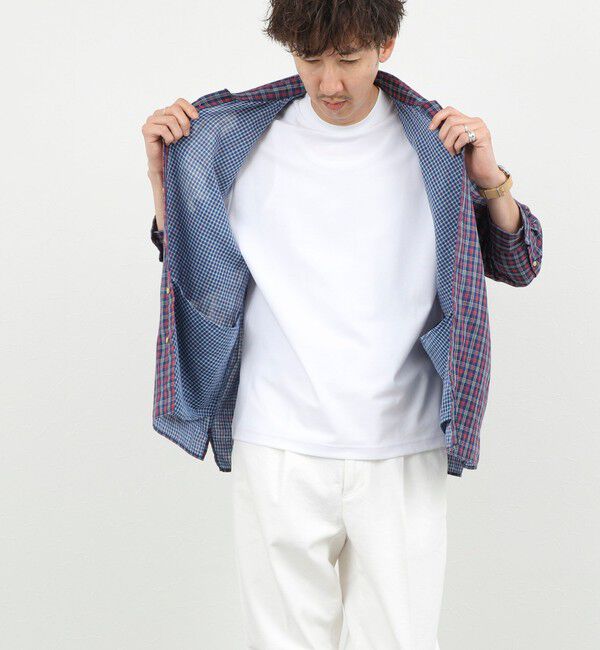 NOLLEY'S goodman「ダブルガーゼ レギュラーカラーオーバーシャツ 26AW」|シャツ・ブラウス|