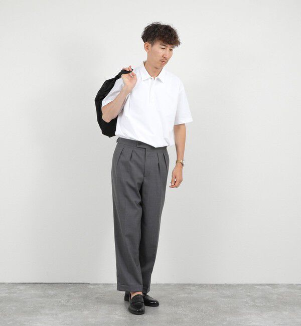 NOLLEY'S goodman「【BECシリーズ】《ビジカジ対応》トリコットP/Oシャツ 26SS」|ポロシャツ|