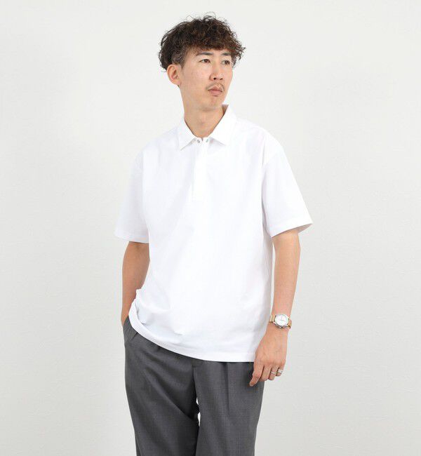 NOLLEY'S goodman「【BECシリーズ】《ビジカジ対応》トリコットP/Oシャツ 26SS」|ポロシャツ|
