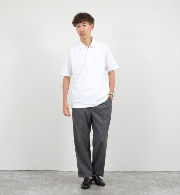 NOLLEY'S goodman「【BECシリーズ】《ビジカジ対応》トリコットP/Oシャツ 26SS」|ポロシャツ|