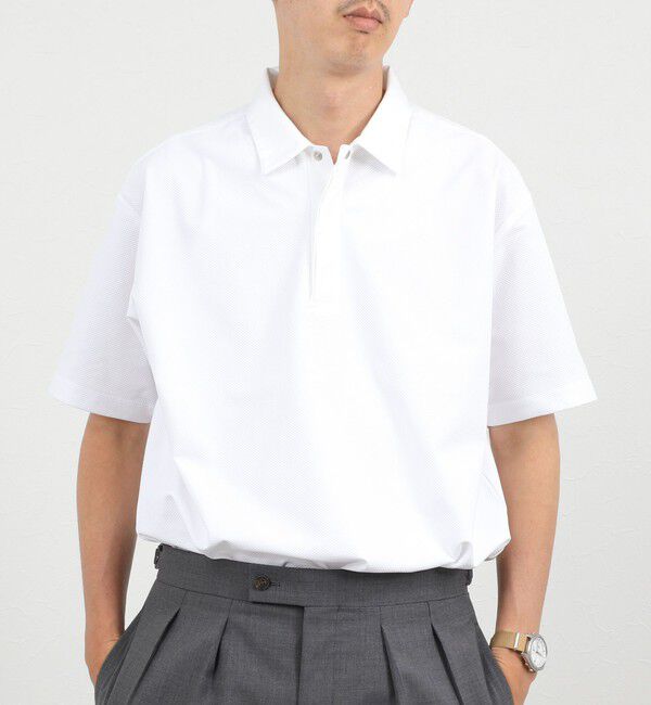 NOLLEY'S goodman「【BECシリーズ】《ビジカジ対応》トリコットP/Oシャツ 26SS」|ポロシャツ|