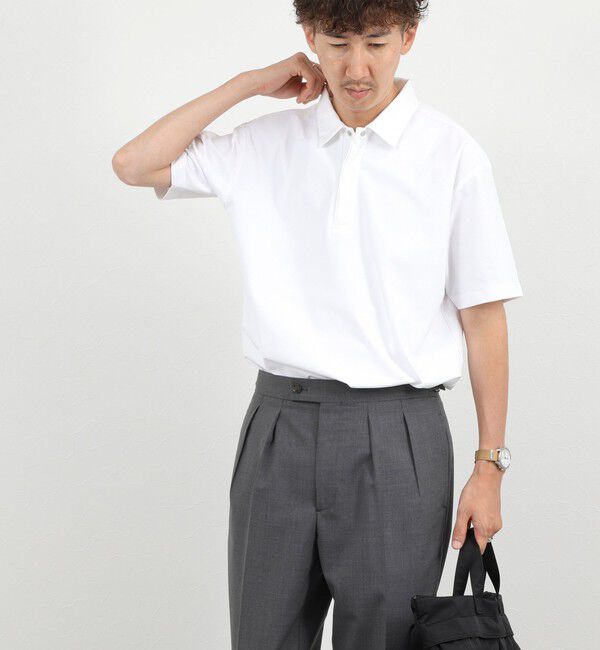 NOLLEY'S goodman「【BECシリーズ】《ビジカジ対応》トリコットP/Oシャツ 26SS」|ポロシャツ|