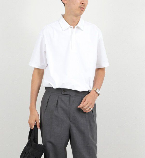 NOLLEY'S goodman「【BECシリーズ】《ビジカジ対応》トリコットP/Oシャツ 26SS」|ポロシャツ|