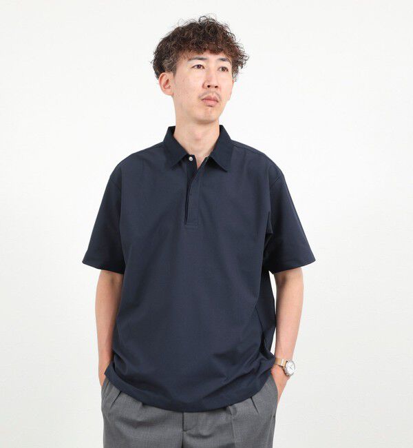 NOLLEY'S goodman「【BECシリーズ】《ビジカジ対応》トリコットP/Oシャツ 26SS」|ポロシャツ|