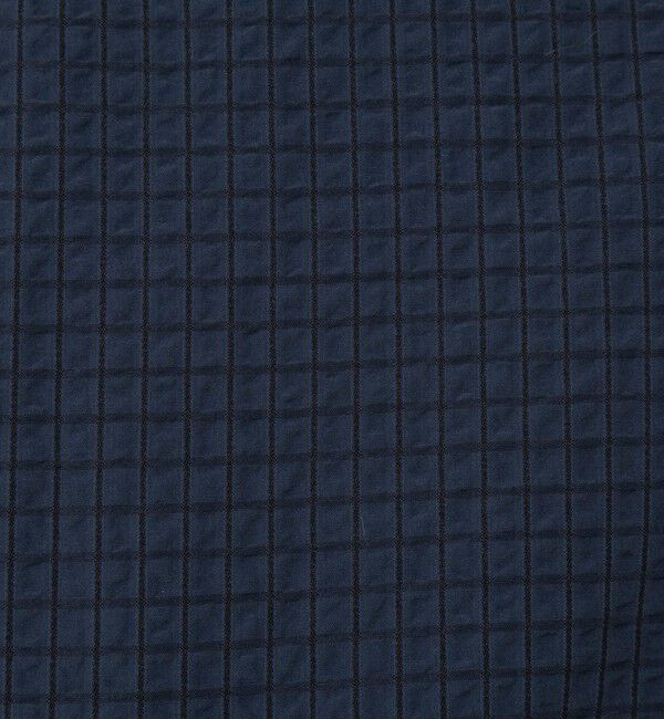 NOLLEY'S「【WEB限定】ウォッシャブル2WAYチェックペプラムフリルブラウス」|シャツ・ブラウス|